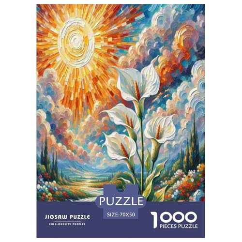 Peace Lilie 1000 Teile Puzzle Für Erwachsene Familien-Challenge-Spielzeuge Stresslindernde Unterhaltung Teamgeist Pflegen Für Familien-DekoRatteionen 70x50cm/1000pcs Peace Lilie 1000 Teile Puzzle Für Erwachsene Familien-Challenge-Spielzeuge Stresslindernde Unterhaltung Teamgeist Pflegen Für Familien-DekoRatteionen 70x50cm/1000pcs von JOFHYYSIE