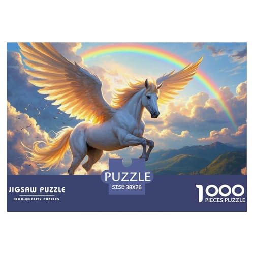 Pegasus 1000 Piece Jigsaw Puzzle for Adults Challenging Game Stress Relief Puzzle Cultivate The Spirit of Teamwork for Family DecoRatteteions 38x26cm/1000pcs Pegasus 1000 Piece Jigsaw Puzzle for Adults Challenging Game Stress Relief Puzzle Cultivate The Spirit of Teamwork for Family DecoRatteteions 38x26cm/1000pcs von JOFHYYSIE