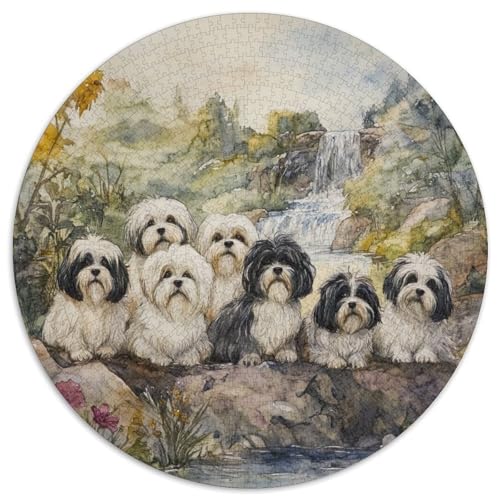 Pekinger 1000 Teile Puzzle Für Erwachsene Familien-Challenge Stressabbau-Puzzle Teamgeist Pflegen Für Die Ganze Familie, Geschenke Für Frauen & Männer 1000pcs (67.5x67.5cm) von JOFHYYSIE