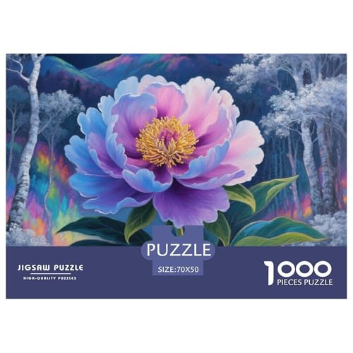 Peony 1000 Pieces Jigsaw Puzzles for Adults Challenging Game Stress Relieving Entertainment Exercise The Memory of The Brain for The Whole for Women, Gifts for Men 70x50cm/1000pcs Peony 1000 Pieces Jigsaw Puzzles for Adults Challenging Game Stress Relieving Entertainment Exercise The Memory of The Brain for The Whole for Women, Gifts for Men 70x50cm/1000pcs von JOFHYYSIE