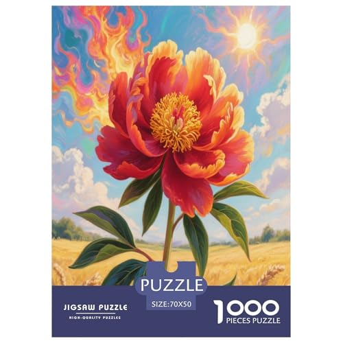 Peony 1000 Teile Puzzle Für Erwachsene Herausforderndes Spiel Stresslindernde Unterhaltung Gedächtnis des Gehirns Trainieren Für Erwachsene Geschenke 70x50cm/1000pcs Peony 1000 Teile Puzzle Für Erwachsene Herausforderndes Spiel Stresslindernde Unterhaltung Gedächtnis des Gehirns Trainieren Für Erwachsene Geschenke 70x50cm/1000pcs von JOFHYYSIE