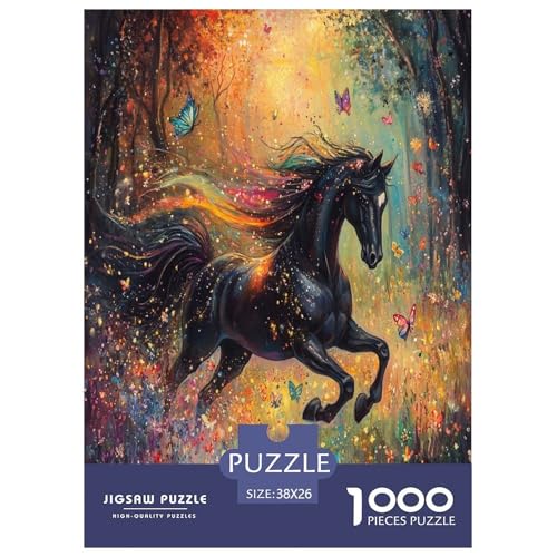 Pferd 1000 Teile Puzzle Für Erwachsene Bildungspiele Stresslindernde Unterhaltung Gedächtnis des Gehirns Trainieren Für Die Ganze Familie, Geschenke Für Frauen, Geschenke Für Männer 38x26cm/1000 Pferd 1000 Teile Puzzle Für Erwachsene Bildungspiele Stresslindernde Unterhaltung Gedächtnis des Gehirns Trainieren Für Die Ganze Familie, Geschenke Für Frauen, Geschenke Für Männer 38x26cm/1000 von JOFHYYSIE