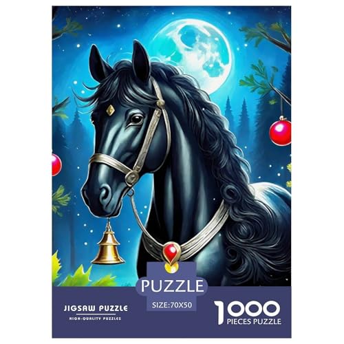 Pferd 1000 Teile Puzzle Für Erwachsene Bildungspiele Stresslindernde Unterhaltung Teamgeist Pflegen Für Erwachsene Geschenke 70x50cm/1000pcs Pferd 1000 Teile Puzzle Für Erwachsene Bildungspiele Stresslindernde Unterhaltung Teamgeist Pflegen Für Erwachsene Geschenke 70x50cm/1000pcs von JOFHYYSIE