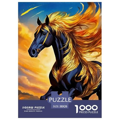 Pferd 1000 Teile Puzzle Für Erwachsene Familien-Challenge-Spielzeuge Stressabbau-Puzzle Gedächtnis des Gehirns Trainieren Für Erwachsene Und Kinder Ab 14 Jahren 38x26cm/1000pcs Pferd 1000 Teile Puzzle Für Erwachsene Familien-Challenge-Spielzeuge Stressabbau-Puzzle Gedächtnis des Gehirns Trainieren Für Erwachsene Und Kinder Ab 14 Jahren 38x26cm/1000pcs von JOFHYYSIE