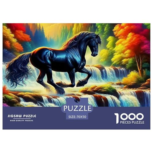 Pferd 1000 Teile Puzzle Für Erwachsene Herausforderndes Spiel Stressabbau-Puzzle Teamgeist Pflegen Für Erwachsene Geschenke 70x50cm/1000pcs Pferd 1000 Teile Puzzle Für Erwachsene Herausforderndes Spiel Stressabbau-Puzzle Teamgeist Pflegen Für Erwachsene Geschenke 70x50cm/1000pcs von JOFHYYSIE
