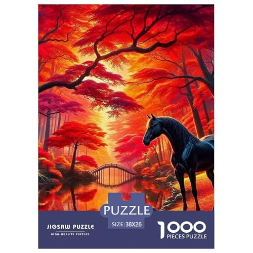 Pferd 1000 Teile Puzzle Für Erwachsene Herausforderndes Spiel Stressabbau-Puzzle Teamgeist Pflegen Für Familien-Dekorationen 38x26cm/1000pcs Pferd 1000 Teile Puzzle Für Erwachsene Herausforderndes Spiel Stressabbau-Puzzle Teamgeist Pflegen Für Familien-Dekorationen 38x26cm/1000pcs von JOFHYYSIE