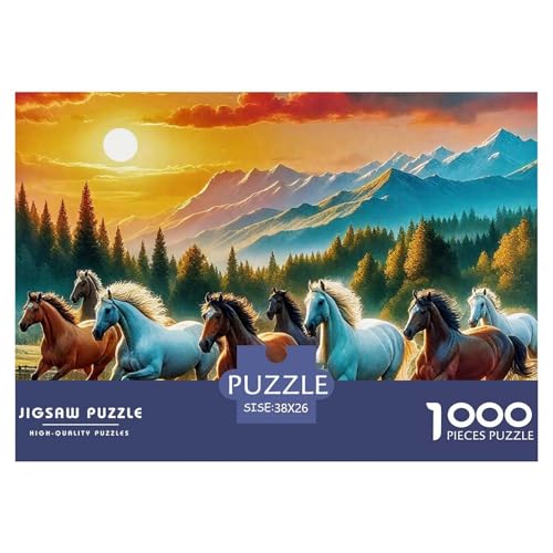 Pferd 1000 Teile Puzzle Für Erwachsene Herausforderndes Spiel Stresslindernde Unterhaltung Teamgeist Pflegen Für Erwachsene Und Kinder Ab 14 Jahren 38x26cm/1000pcs Pferd 1000 Teile Puzzle Für Erwachsene Herausforderndes Spiel Stresslindernde Unterhaltung Teamgeist Pflegen Für Erwachsene Und Kinder Ab 14 Jahren 38x26cm/1000pcs von JOFHYYSIE