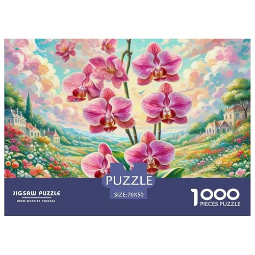 Phalaenopsis Orchideeeeeeee 1000 Piece Jigsaw Puzzle for Adults Challenging Game Stress Relief Puzzle Exercise The Memory of The Brain for Men, Women, Elders, Seniors 70x50cm/1000pcs Phalaenopsis Orchideeeeeeee 1000 Piece Jigsaw Puzzle for Adults Challenging Game Stress Relief Puzzle Exercise The Memory of The Brain for Men, Women, Elders, Seniors 70x50cm/1000pcs von JOFHYYSIE