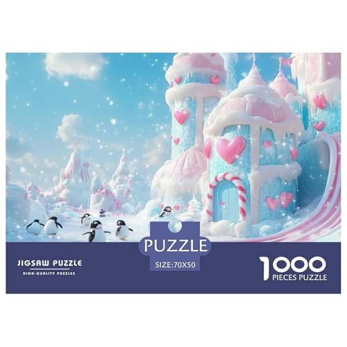 Pinguin 1000 Piece Jigsaw Puzzle for Adults Challenging Game Stress Relief Puzzle Exercise The Memory of The Brain for Adults and Kids, Age 12 Years Up 70x50cm/1000pcs Pinguin 1000 Piece Jigsaw Puzzle for Adults Challenging Game Stress Relief Puzzle Exercise The Memory of The Brain for Adults and Kids, Age 12 Years Up 70x50cm/1000pcs von JOFHYYSIE
