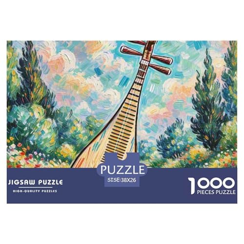 Pipa 1000 Piece Jigsaw Puzzle for Adults EduKatzeional Games Stress Relief Puzzle Exercise The Memory of The Brain for Men, Women, Elders, Seniors 38x26cm/1000pcs Pipa 1000 Piece Jigsaw Puzzle for Adults EduKatzeional Games Stress Relief Puzzle Exercise The Memory of The Brain for Men, Women, Elders, Seniors 38x26cm/1000pcs von JOFHYYSIE