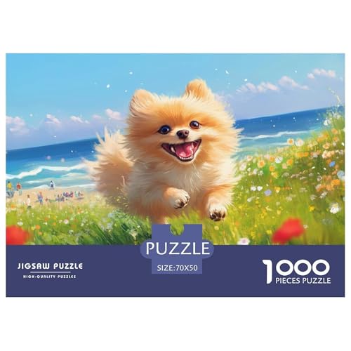 Pommerischer Hund 1000 Piece Jigsaw Puzzle for Adults Family Challenge Toys Stress Relief Puzzle Exercise The Memory of The Brain for Adults and Kids, Age 12 Years Up 70x50cm/1000pcs Pommerischer Hund 1000 Piece Jigsaw Puzzle for Adults Family Challenge Toys Stress Relief Puzzle Exercise The Memory of The Brain for Adults and Kids, Age 12 Years Up 70x50cm/1000pcs von JOFHYYSIE