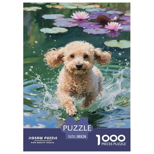 Poodle 1000 Teile Puzzle Für Erwachsene Familien-Challenge-Spielzeuge Stresslindernde Unterhaltung Teamgeist Pflegen Für Erwachsene Geschenke 38x26cm/1000pcs Poodle 1000 Teile Puzzle Für Erwachsene Familien-Challenge-Spielzeuge Stresslindernde Unterhaltung Teamgeist Pflegen Für Erwachsene Geschenke 38x26cm/1000pcs von JOFHYYSIE