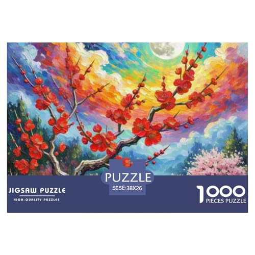 Prickly Pflaume 1000 Pieces Jigsaw Puzzles for Adults Family Challenge Toys Stress Relieving Entertainment Exercise The Memory of The Brain for Adults and Kids, Age 12 Years Up 38x26cm/1000pcs Prickly Pflaume 1000 Pieces Jigsaw Puzzles for Adults Family Challenge Toys Stress Relieving Entertainment Exercise The Memory of The Brain for Adults and Kids, Age 12 Years Up 38x26cm/1000pcs von JOFHYYSIE
