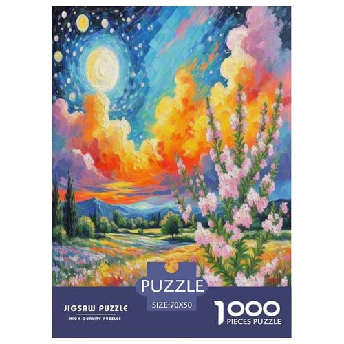 Prickly Pflaume 1000 Teile Puzzle Für Erwachsene Familien-Challenge-Spielzeuge Stresslindernde Unterhaltung Teamgeist Pflegen Für Männer, Frauen, Ältere 70x50cm/1000pcs Prickly Pflaume 1000 Teile Puzzle Für Erwachsene Familien-Challenge-Spielzeuge Stresslindernde Unterhaltung Teamgeist Pflegen Für Männer, Frauen, Ältere 70x50cm/1000pcs von JOFHYYSIE