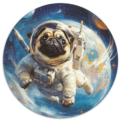 Pug 1000 Piece Jigsaw Puzzle for Adults Family Challenge Toys Stress Relief Puzzle Exercise The Memory of The Brain for Family Decorations 1000pcs (67.5x67.5cm) von JOFHYYSIE