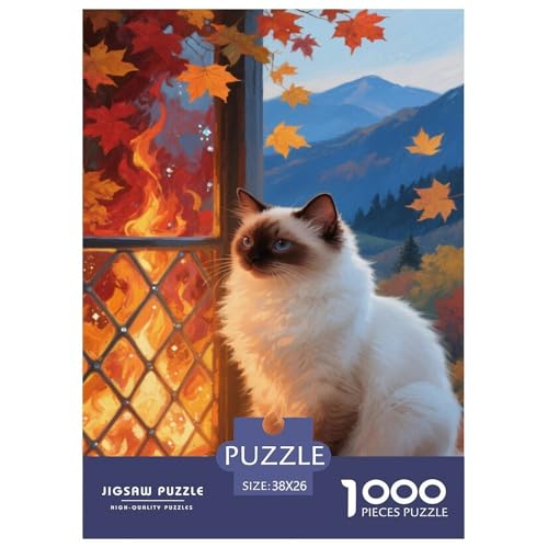 Ragdoll 1000 Teile Puzzle Für Erwachsene Familien-Challenge-Spielzeuge Stresslindernde Unterhaltung Teamgeist Pflegen Für Familien-DekoRatteionen 38x26cm/1000pcs Ragdoll 1000 Teile Puzzle Für Erwachsene Familien-Challenge-Spielzeuge Stresslindernde Unterhaltung Teamgeist Pflegen Für Familien-DekoRatteionen 38x26cm/1000pcs von JOFHYYSIE