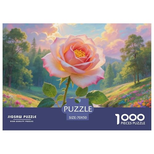 Rose 1000 Pieces Jigsaw Puzzles for Adults Challenging Game Stress Relieving Entertainment Exercise The Memory of The Brain for Men, Women, Elders, Seniors 70x50cm/1000pcs Rose 1000 Pieces Jigsaw Puzzles for Adults Challenging Game Stress Relieving Entertainment Exercise The Memory of The Brain for Men, Women, Elders, Seniors 70x50cm/1000pcs von JOFHYYSIE