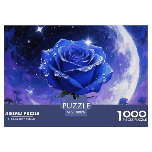 Rose 1000 Pieces Jigsaw Puzzles for Adults Family Challenge Toys Stress Relieving Entertainment Exercise The Memory of The Brain for Adults and Kids, Age 12 Years Up 38x26cm/1000pcs Rose 1000 Pieces Jigsaw Puzzles for Adults Family Challenge Toys Stress Relieving Entertainment Exercise The Memory of The Brain for Adults and Kids, Age 12 Years Up 38x26cm/1000pcs von JOFHYYSIE