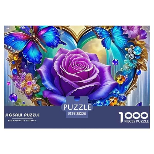 Rose 1000 Teile Puzzle Für Erwachsene Bildungspiele Stressabbau-Puzzle Gedächtnis des Gehirns Trainieren Für Familien-Dekorationen 38x26cm/1000pcs Rose 1000 Teile Puzzle Für Erwachsene Bildungspiele Stressabbau-Puzzle Gedächtnis des Gehirns Trainieren Für Familien-Dekorationen 38x26cm/1000pcs von JOFHYYSIE