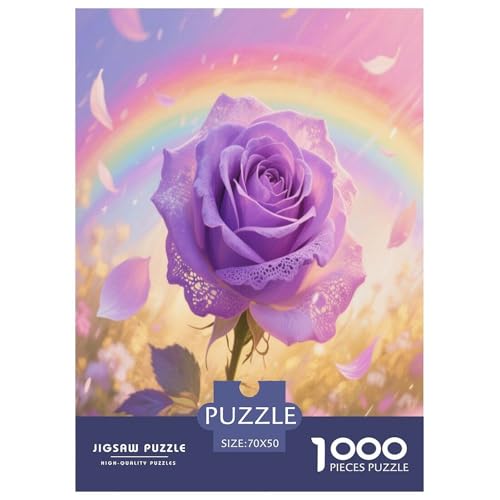Rose 1000 Teile Puzzle Für Erwachsene Familien-Challenge-Spielzeuge Stressabbau-Puzzle Gedächtnis des Gehirns Trainieren Für Die Ganze Familie, Geschenke Für Frauen, Geschenke Für Männer 70x50cm Rose 1000 Teile Puzzle Für Erwachsene Familien-Challenge-Spielzeuge Stressabbau-Puzzle Gedächtnis des Gehirns Trainieren Für Die Ganze Familie, Geschenke Für Frauen, Geschenke Für Männer 70x50cm von JOFHYYSIE
