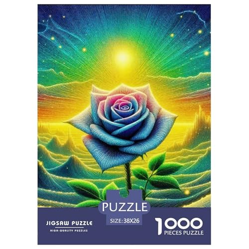Rose 1000 Teile Puzzle Für Erwachsene Familien-Challenge-Spielzeuge Stressabbau-Puzzle Gedächtnis des Gehirns Trainieren Für Familien-Dekorationen 38x26cm/1000pcs Rose 1000 Teile Puzzle Für Erwachsene Familien-Challenge-Spielzeuge Stressabbau-Puzzle Gedächtnis des Gehirns Trainieren Für Familien-Dekorationen 38x26cm/1000pcs von JOFHYYSIE