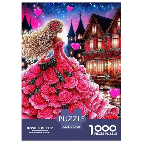 Rose 1000 Teile Puzzle Für Erwachsene Familien-Challenge-Spielzeuge Stressabbau-Puzzle Teamgeist Pflegen Für Die Ganze Familie, Geschenke Für Frauen, Geschenke Für Männer 70x50cm/1000pcs Rose 1000 Teile Puzzle Für Erwachsene Familien-Challenge-Spielzeuge Stressabbau-Puzzle Teamgeist Pflegen Für Die Ganze Familie, Geschenke Für Frauen, Geschenke Für Männer 70x50cm/1000pcs von JOFHYYSIE