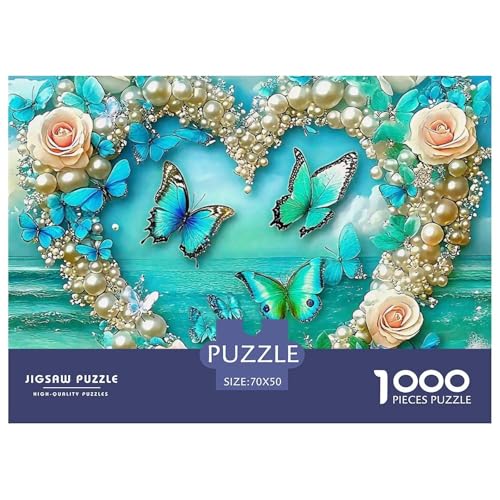 Rose 1000 Teile Puzzle Für Erwachsene Familien-Challenge-Spielzeuge Stresslindernde Unterhaltung Teamgeist Pflegen Für Männer, Frauen, Ältere 70x50cm/1000pcs Rose 1000 Teile Puzzle Für Erwachsene Familien-Challenge-Spielzeuge Stresslindernde Unterhaltung Teamgeist Pflegen Für Männer, Frauen, Ältere 70x50cm/1000pcs von JOFHYYSIE
