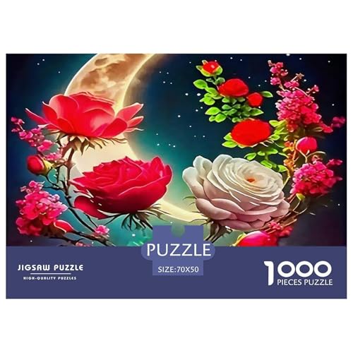 Rose 1000 Teile Puzzle Für Erwachsene Herausforderndes Spiel Stressabbau-Puzzle Teamgeist Pflegen Für Familien-Dekorationen 70x50cm/1000pcs Rose 1000 Teile Puzzle Für Erwachsene Herausforderndes Spiel Stressabbau-Puzzle Teamgeist Pflegen Für Familien-Dekorationen 70x50cm/1000pcs von JOFHYYSIE