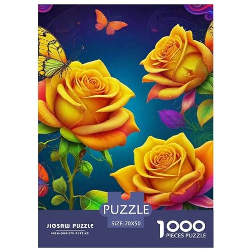 Rose 1000 Teile Puzzle Für Erwachsene Herausforderndes Spiel Stressabbau-Puzzle Teamgeist Pflegen Für Familien-Dekorationen 70x50cm/1000pcs Rose 1000 Teile Puzzle Für Erwachsene Herausforderndes Spiel Stressabbau-Puzzle Teamgeist Pflegen Für Familien-Dekorationen 70x50cm/1000pcs von JOFHYYSIE