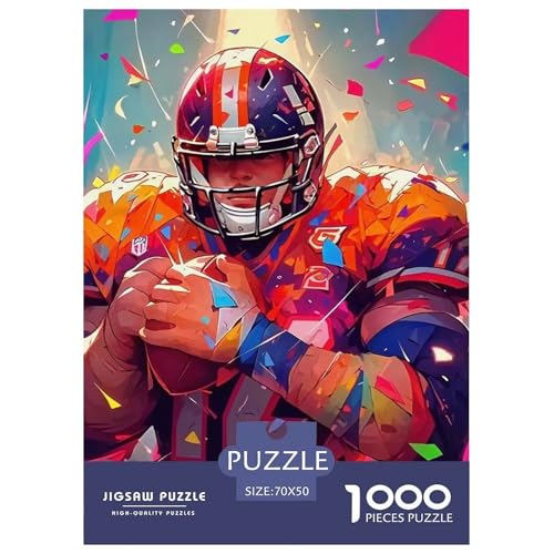 Rugby 1000 Teile Puzzle Für Erwachsene Bildungspiele Stressabbau-Puzzle Teamgeist Pflegen Für Die Ganze Familie, Geschenke Für Frauen, Geschenke Für Männer 70x50cm/1000pcs Rugby 1000 Teile Puzzle Für Erwachsene Bildungspiele Stressabbau-Puzzle Teamgeist Pflegen Für Die Ganze Familie, Geschenke Für Frauen, Geschenke Für Männer 70x50cm/1000pcs von JOFHYYSIE