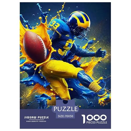Rugby 1000 Teile Puzzle Für Erwachsene Bildungspiele Stresslindernde Unterhaltung Gedächtnis des Gehirns Trainieren Für Erwachsene Und Kinder Ab 14 Jahren 70x50cm/1000pcs Rugby 1000 Teile Puzzle Für Erwachsene Bildungspiele Stresslindernde Unterhaltung Gedächtnis des Gehirns Trainieren Für Erwachsene Und Kinder Ab 14 Jahren 70x50cm/1000pcs von JOFHYYSIE