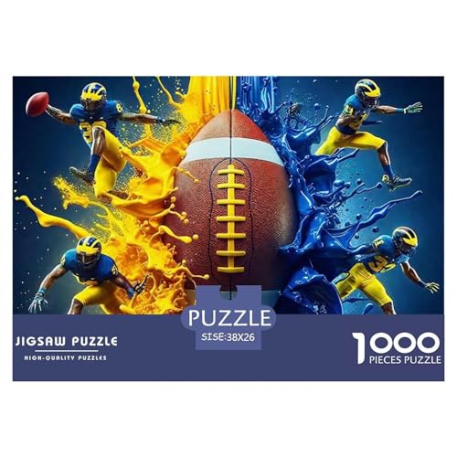 Rugby 1000 Teile Puzzle Für Erwachsene Bildungspiele Stresslindernde Unterhaltung Teamgeist Pflegen Für Erwachsene Und Kinder Ab 14 Jahren 38x26cm/1000pcs Rugby 1000 Teile Puzzle Für Erwachsene Bildungspiele Stresslindernde Unterhaltung Teamgeist Pflegen Für Erwachsene Und Kinder Ab 14 Jahren 38x26cm/1000pcs von JOFHYYSIE