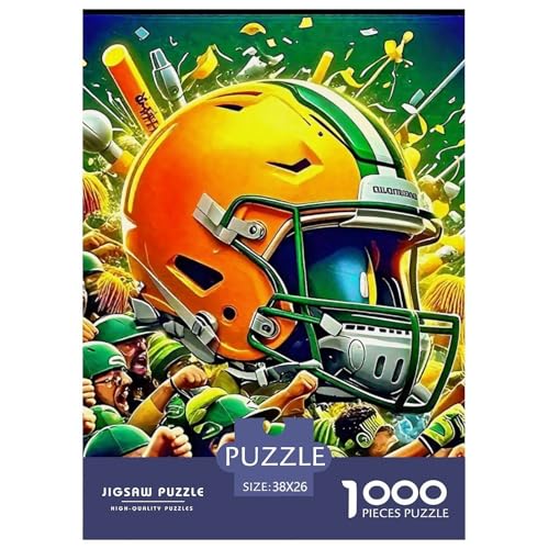 Rugby 1000 Teile Puzzle Für Erwachsene Familien-Challenge-Spielzeuge Stressabbau-Puzzle Teamgeist Pflegen Für Männer, Frauen, Ältere 38x26cm/1000pcs Rugby 1000 Teile Puzzle Für Erwachsene Familien-Challenge-Spielzeuge Stressabbau-Puzzle Teamgeist Pflegen Für Männer, Frauen, Ältere 38x26cm/1000pcs von JOFHYYSIE