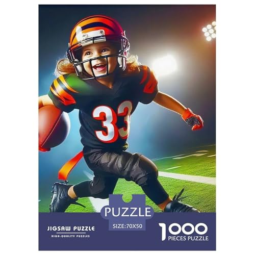 Rugby 1000 Teile Puzzle Für Erwachsene Familien-Challenge-Spielzeuge Stressabbau-Puzzle Teamgeist Pflegen Für Männer, Frauen, Ältere 70x50cm/1000pcs Rugby 1000 Teile Puzzle Für Erwachsene Familien-Challenge-Spielzeuge Stressabbau-Puzzle Teamgeist Pflegen Für Männer, Frauen, Ältere 70x50cm/1000pcs von JOFHYYSIE
