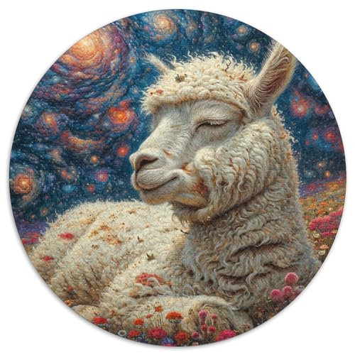 Schafe 1000 Teile Science Fiction Puzzle Für Erwachsene Familien-Challenge Stressabbau-Puzzle Teamgeist Pflegen Für Die Ganze Familie, Geschenke Für Frauen & Männer 1000pcs (67.5x67.5cm) von JOFHYYSIE