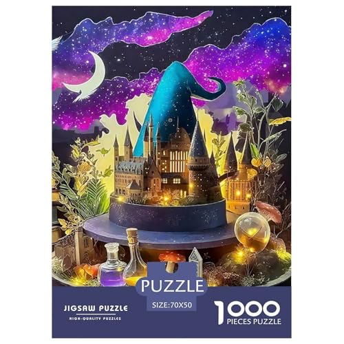 Schloss der Galaxy Witch 1000 Teile Puzzle Für Erwachsene Familien-Challenge-Spielzeuge Stresslindernde Unterhaltung Teamgeist Pflegen Für Familien-Dekorationen 70x50cm/1000pcs Schloss der Galaxy Witch 1000 Teile Puzzle Für Erwachsene Familien-Challenge-Spielzeuge Stresslindernde Unterhaltung Teamgeist Pflegen Für Familien-Dekorationen 70x50cm/1000pcs von JOFHYYSIE