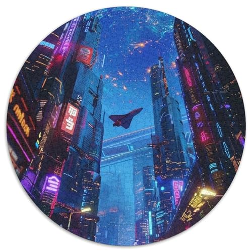 Science Fiction 1000 Piece Jigsaw Puzzle for Adults Family Challenge Toys Stress Relief Puzzle Exercise The Memory of The Brain for Men, Women, Elders, Seniors 1000pcs (67.5x67.5cm) von JOFHYYSIE