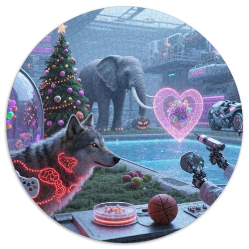 Science Fiction 1000 Teile Puzzle Für Erwachsene Familien-Challenge Stressabbau-Puzzle Gedächtnis Trainieren Für Die Ganze Familie, Geschenke Für Frauen & Männer 1000pcs (67.5x67.5cm) von JOFHYYSIE