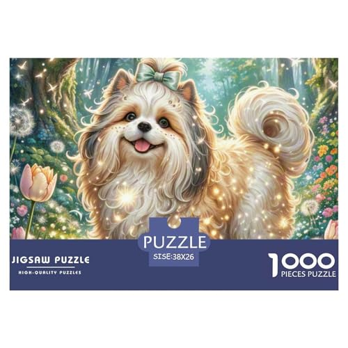 Shih Tzu 1000 Piece Jigsaw Puzzle for Adults Family Challenge Toys Stress Relief Puzzle Exercise The Memory of The Brain for Men, Women, Elders, Seniors 38x26cm/1000pcs Shih Tzu 1000 Piece Jigsaw Puzzle for Adults Family Challenge Toys Stress Relief Puzzle Exercise The Memory of The Brain for Men, Women, Elders, Seniors 38x26cm/1000pcs von JOFHYYSIE