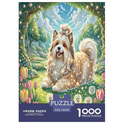 Shih Tzu 1000 Teile Puzzle Für Erwachsene Familien-Challenge-Spielzeuge Stressabbau-Puzzle Teamgeist Pflegen Für Erwachsene Geschenke 70x50cm/1000pcs Shih Tzu 1000 Teile Puzzle Für Erwachsene Familien-Challenge-Spielzeuge Stressabbau-Puzzle Teamgeist Pflegen Für Erwachsene Geschenke 70x50cm/1000pcs von JOFHYYSIE
