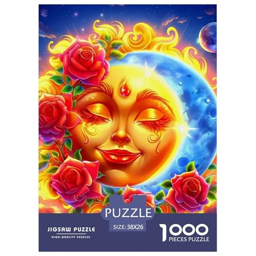 Sonne und Mond 1000 Teile Puzzle Für Erwachsene Bildungspiele Stresslindernde Unterhaltung Gedächtnis des Gehirns Trainieren Für Erwachsene Geschenke 38x26cm/1000pcs Sonne und Mond 1000 Teile Puzzle Für Erwachsene Bildungspiele Stresslindernde Unterhaltung Gedächtnis des Gehirns Trainieren Für Erwachsene Geschenke 38x26cm/1000pcs von JOFHYYSIE