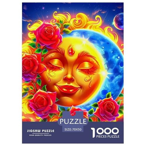 Sonne und Mond 1000 Teile Puzzle Für Erwachsene Familien-Challenge-Spielzeuge Stresslindernde Unterhaltung Teamgeist Pflegen Für Erwachsene Geschenke 70x50cm/1000pcs Sonne und Mond 1000 Teile Puzzle Für Erwachsene Familien-Challenge-Spielzeuge Stresslindernde Unterhaltung Teamgeist Pflegen Für Erwachsene Geschenke 70x50cm/1000pcs von JOFHYYSIE