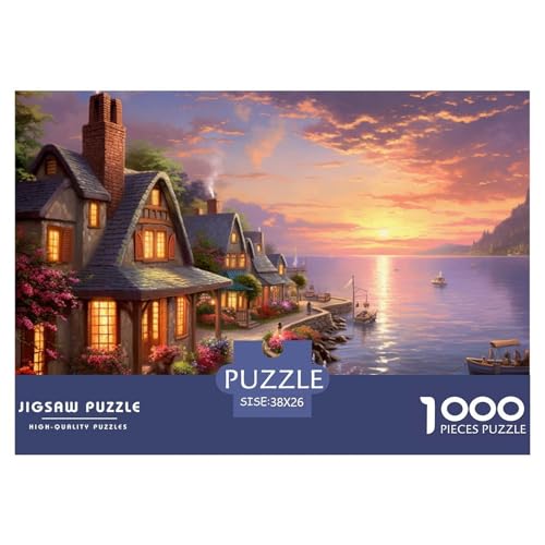 Sonnenuntergang über dem Hafen 1000 Piece Jigsaw Puzzle for Adults Family Challenge Toys Stress Relief Puzzle Exercise The Memory of The Brain for Family DecoRatteteions 38x26cm/1000pcs Sonnenuntergang über dem Hafen 1000 Piece Jigsaw Puzzle for Adults Family Challenge Toys Stress Relief Puzzle Exercise The Memory of The Brain for Family DecoRatteteions 38x26cm/1000pcs von JOFHYYSIE