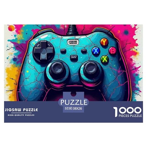 Spielcontroller 1000 Teile Puzzle Für Erwachsene Bildungspiele Stresslindernde Unterhaltung Teamgeist Pflegen Für Erwachsene Und Kinder Ab 14 Jahren 38x26cm/1000pcs Spielcontroller 1000 Teile Puzzle Für Erwachsene Bildungspiele Stresslindernde Unterhaltung Teamgeist Pflegen Für Erwachsene Und Kinder Ab 14 Jahren 38x26cm/1000pcs von JOFHYYSIE