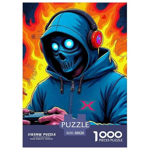 Spielcontroller 1000 Teile Puzzle Für Erwachsene Herausforderndes Spiel Stressabbau-Puzzle Gedächtnis des Gehirns Trainieren Für Männer, Frauen, Ältere 38x26cm/1000pcs Spielcontroller 1000 Teile Puzzle Für Erwachsene Herausforderndes Spiel Stressabbau-Puzzle Gedächtnis des Gehirns Trainieren Für Männer, Frauen, Ältere 38x26cm/1000pcs von JOFHYYSIE
