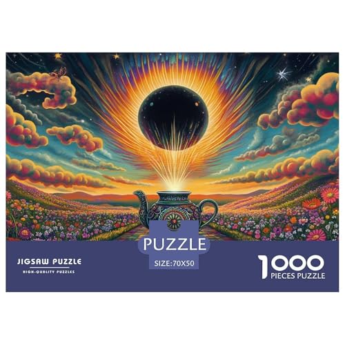 Teekanne 1000 Piece IllustRatteteion Jigsaw Puzzle for Adults Family Challenge Toys Stress Relief Puzzle Cultivate The Spirit of Teamwork for The Whole for Women, Gifts for Men 70x50 Teekanne 1000 Piece IllustRatteteion Jigsaw Puzzle for Adults Family Challenge Toys Stress Relief Puzzle Cultivate The Spirit of Teamwork for The Whole for Women, Gifts for Men 70x50 von JOFHYYSIE