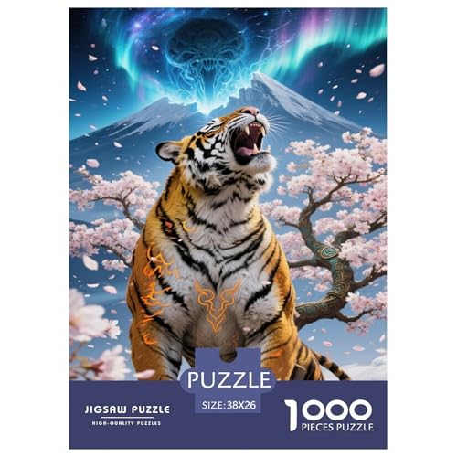 Tiger 1000 Teile Puzzle Für Erwachsene Familien-Challenge-Spielzeuge Stressabbau-Puzzle Teamgeist Pflegen Für Die Ganze Familie, Geschenke Für Frauen, Geschenke Für Männer 38x26cm/1000pcs Tiger 1000 Teile Puzzle Für Erwachsene Familien-Challenge-Spielzeuge Stressabbau-Puzzle Teamgeist Pflegen Für Die Ganze Familie, Geschenke Für Frauen, Geschenke Für Männer 38x26cm/1000pcs von JOFHYYSIE