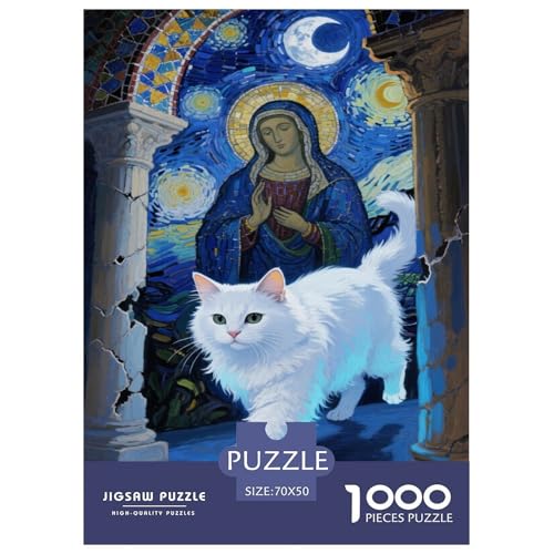 Türkische Angora 1000 Teile Puzzle Für Erwachsene Herausforderndes Spiel Stressabbau-Puzzle Teamgeist Pflegen Für Familien-DekoRatteionen 70x50cm/1000pcs Türkische Angora 1000 Teile Puzzle Für Erwachsene Herausforderndes Spiel Stressabbau-Puzzle Teamgeist Pflegen Für Familien-DekoRatteionen 70x50cm/1000pcs von JOFHYYSIE