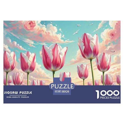 Tulpen 1000 Pieces Jigsaw Puzzles for Adults Family Challenge Toys Stress Relieving Entertainment Exercise The Memory of The Brain for The Whole for Women, Gifts for Men 38x26cm/100 Tulpen 1000 Pieces Jigsaw Puzzles for Adults Family Challenge Toys Stress Relieving Entertainment Exercise The Memory of The Brain for The Whole for Women, Gifts for Men 38x26cm/100 von JOFHYYSIE