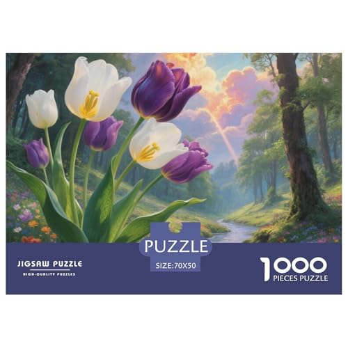 Tulpen 1000 Pieces Jigsaw Puzzles for Adults Family Challenge Toys Stress Relieving Entertainment Exercise The Memory of The Brain for The Whole for Women, Gifts for Men 70x50cm/100 Tulpen 1000 Pieces Jigsaw Puzzles for Adults Family Challenge Toys Stress Relieving Entertainment Exercise The Memory of The Brain for The Whole for Women, Gifts for Men 70x50cm/100 von JOFHYYSIE